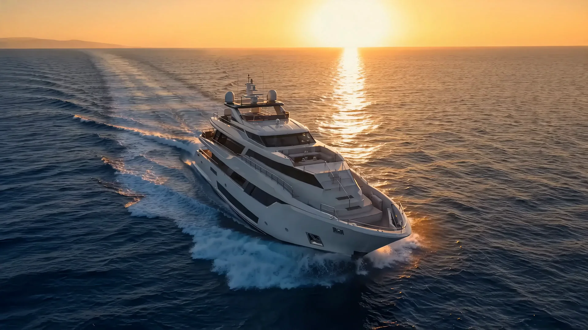 M/Y AURORA в открито море